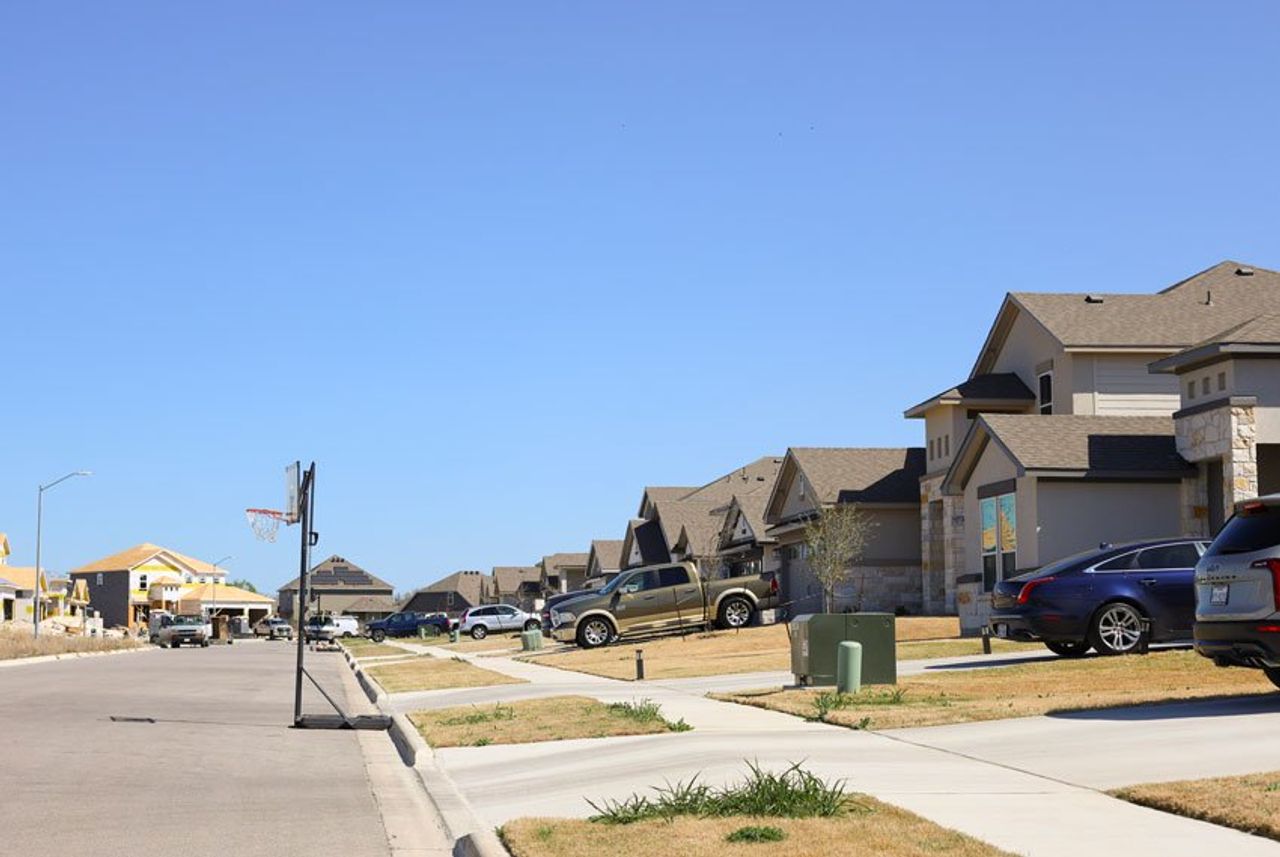 Front exterior of a home in the Levy Crossing community, located in Killeen, TX (Image 2).