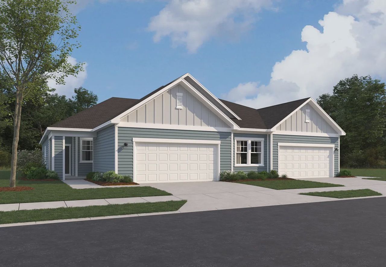 Front exterior of a home in the Hanford Landing community, located in Graham, NC (Image 2).