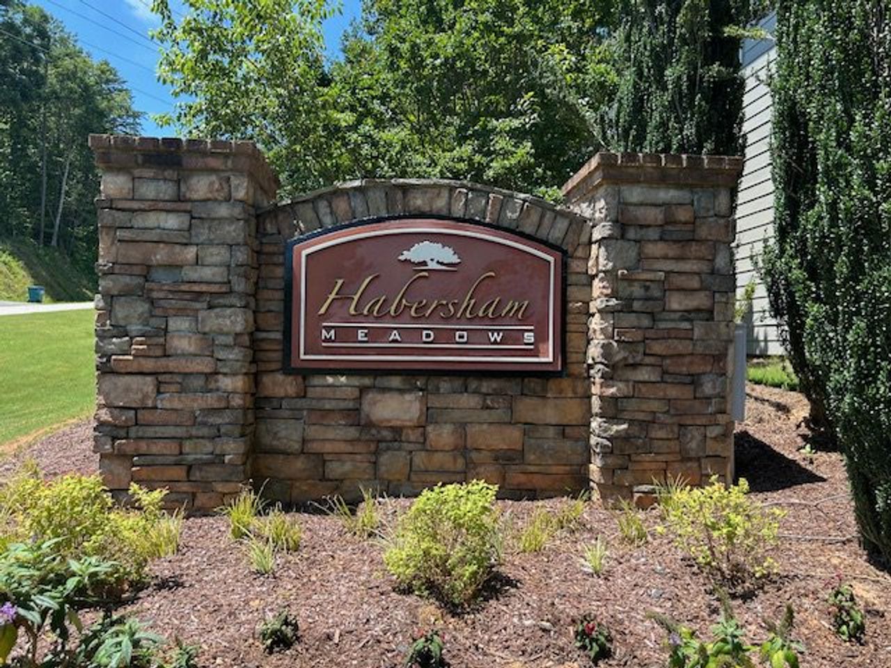 Front exterior of a home in the Habersham Meadows community, located in Demorest, GA (Image 2).