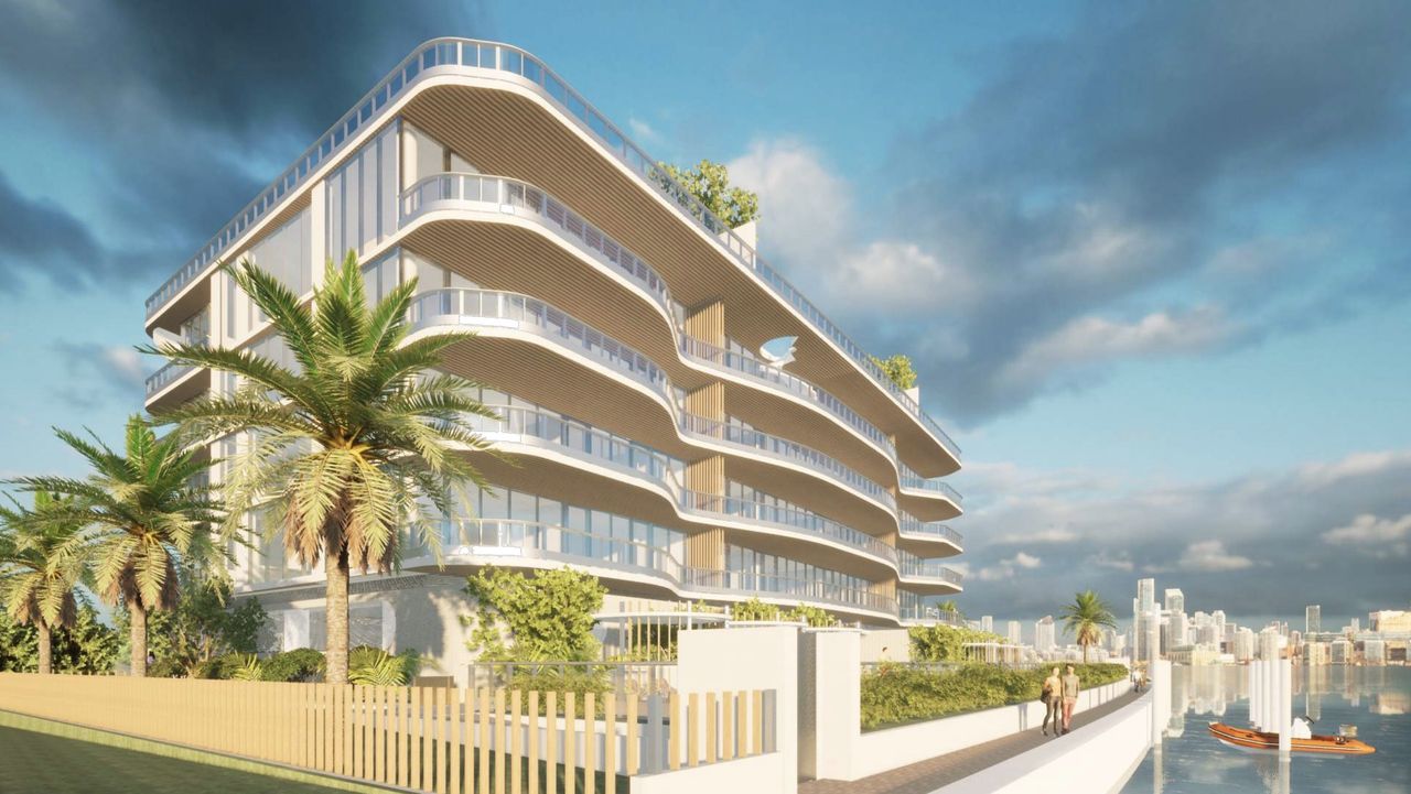 Front exterior of a home in the 1940 Bay Drive Condos community, located in Miami, FL (Image 2).