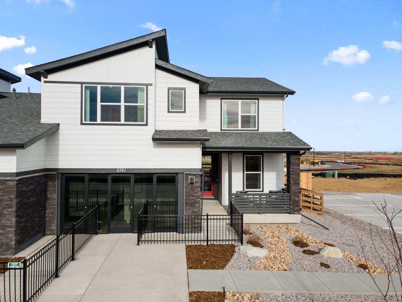 Front exterior of a home in the Cordovan community, located in Firestone, CO (Image 2).