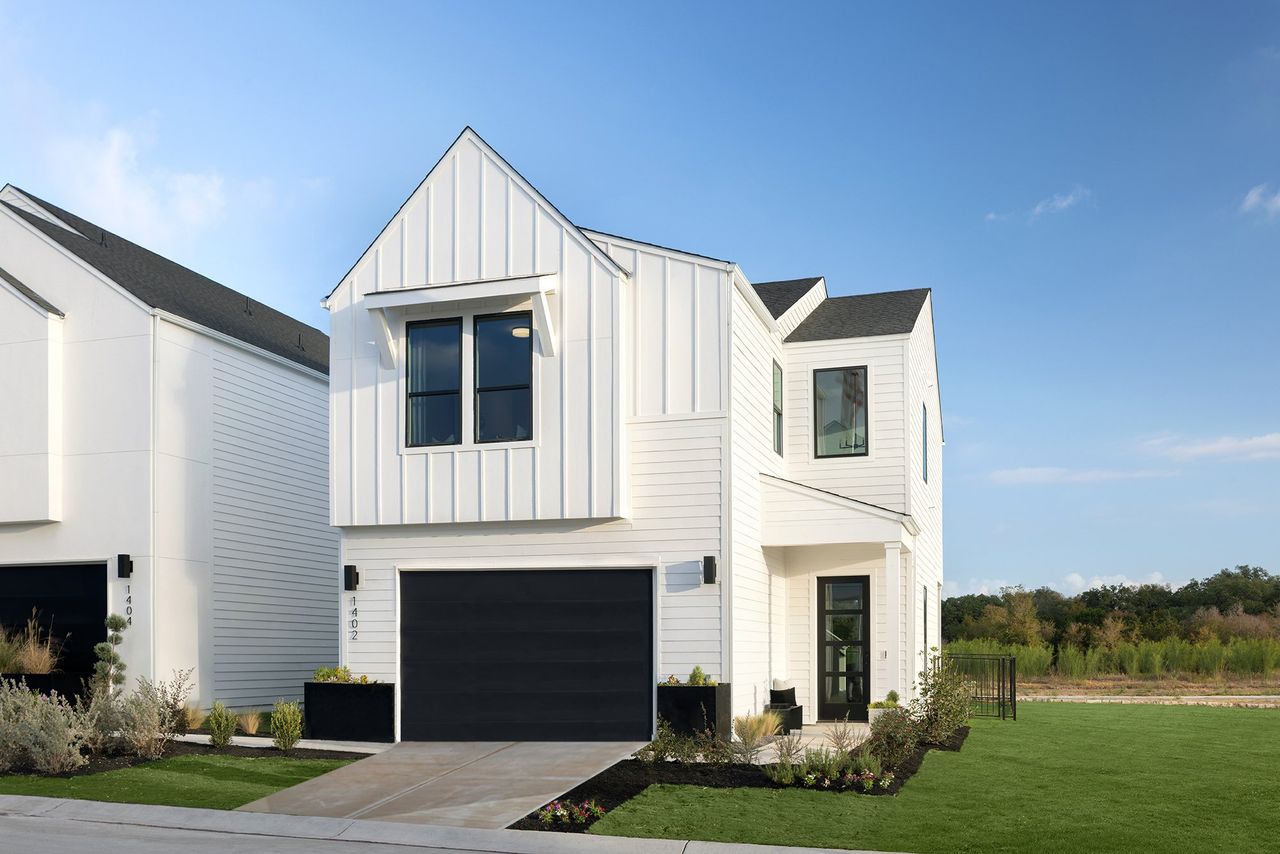 Front exterior of a home in the Novel community, located in Austin, TX (Image 2).