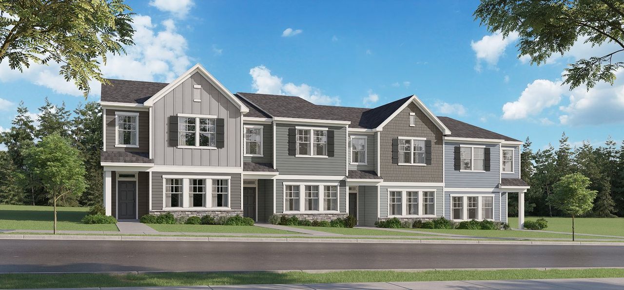 Hillwood Townes Streetscape