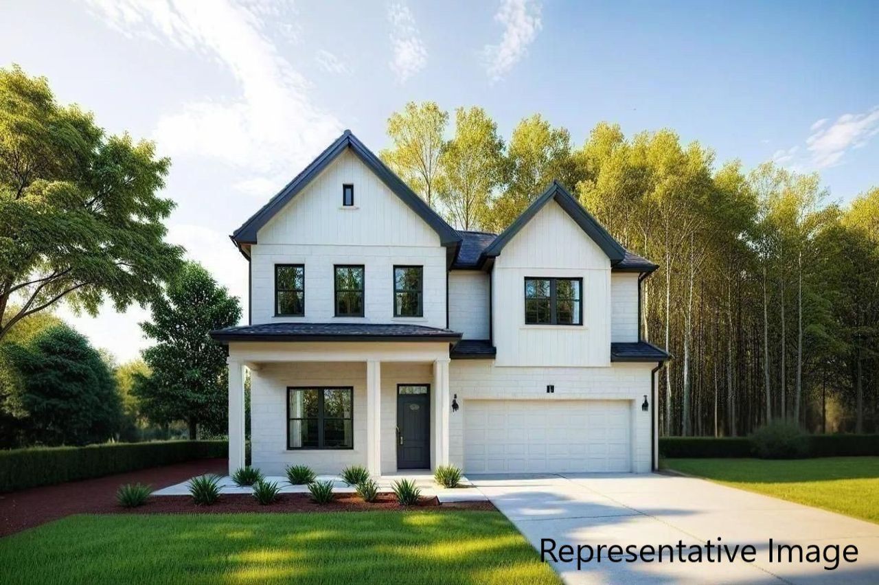 Front exterior of a home in the Queens Street community, located in Cornelius, NC (Image 2).