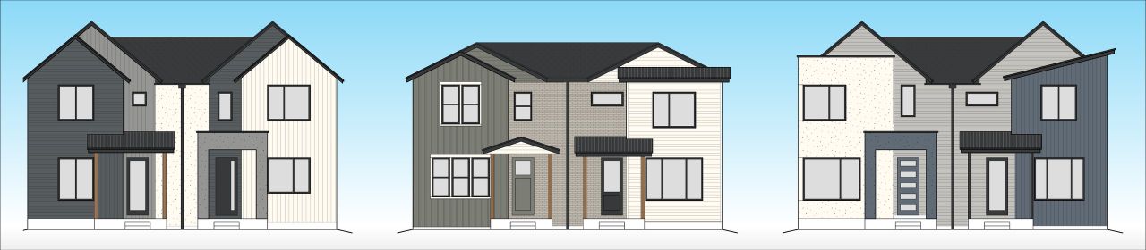 Architectural rendering of home exteriors planned for Erie Junction in Erie, CO (Image 2).