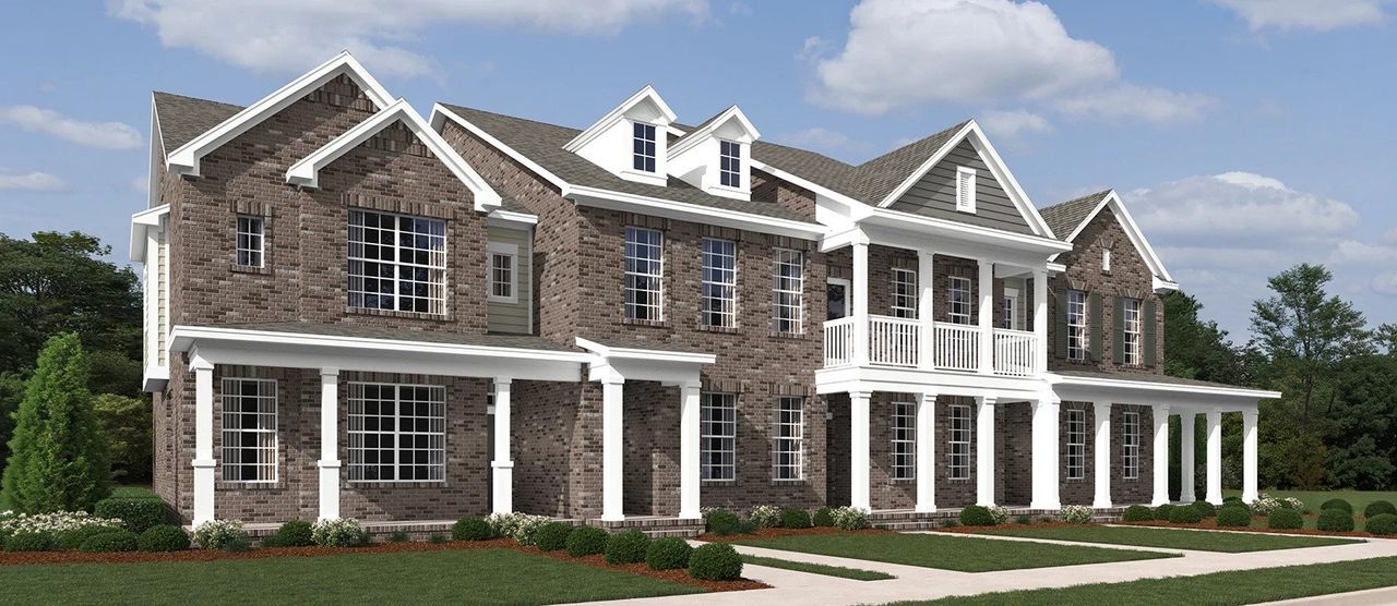 Front exterior of a home in the Clari Park Townhomes community, located in Murfreesboro, TN (Image 2).