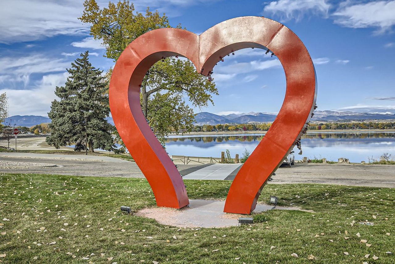 Loveland Lake Loveland Heart Sculpture 3of3 Loveland Lake Loveland Heart Sculpture 3of3