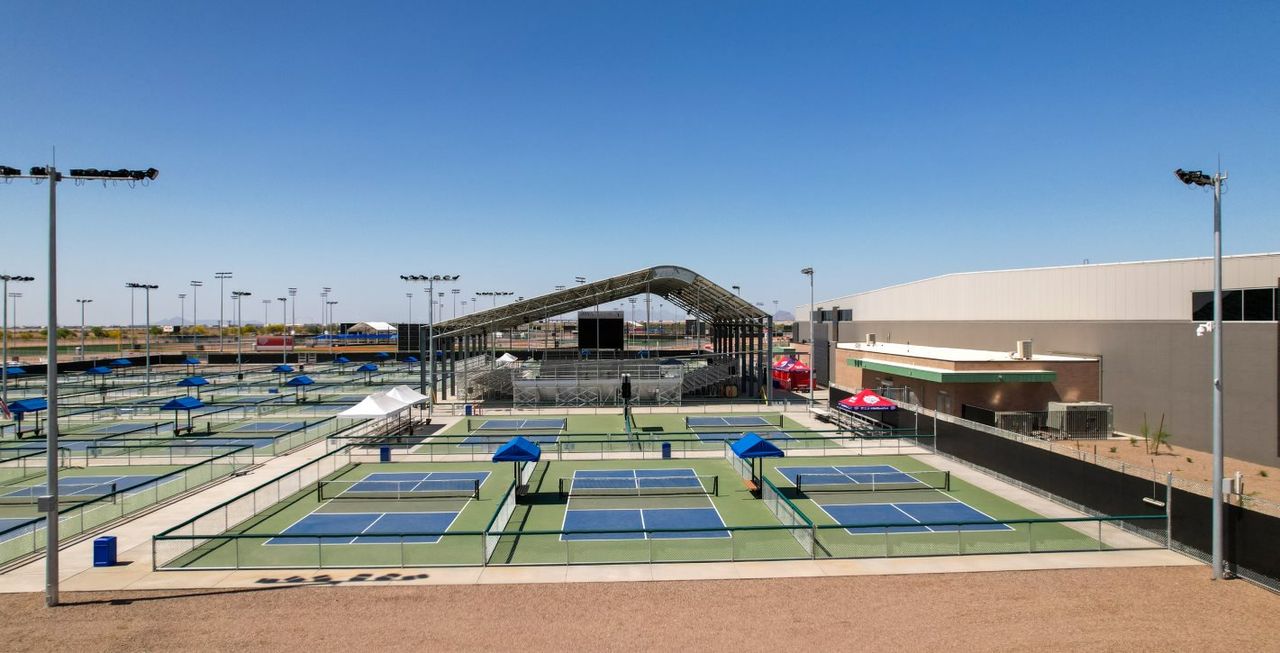 Pickleball courts
