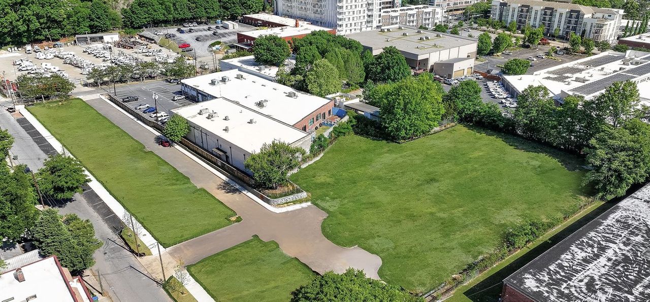 Camber Crossing Aerial Streetscape