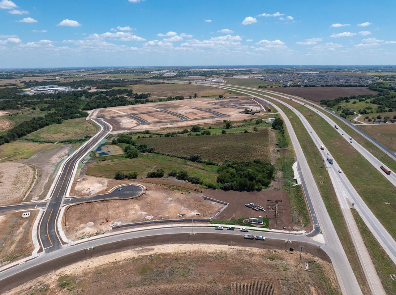 Site preparation and early development at East View Farms: 47ft. lots in Georgetown, TX (Image 2). Site preparation and early development at East View Farms: 47ft. lots in Georgetown, TX (Image 2).