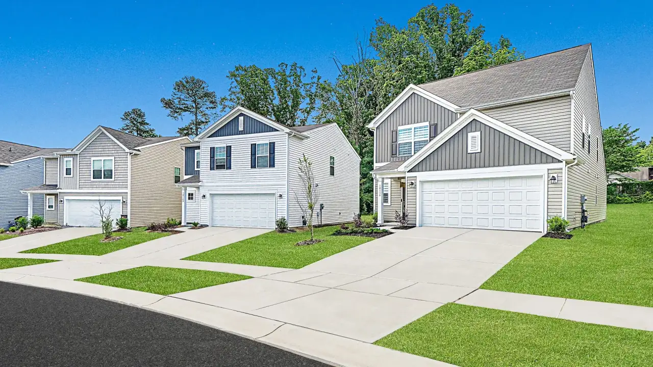 Neighborhood streetscape