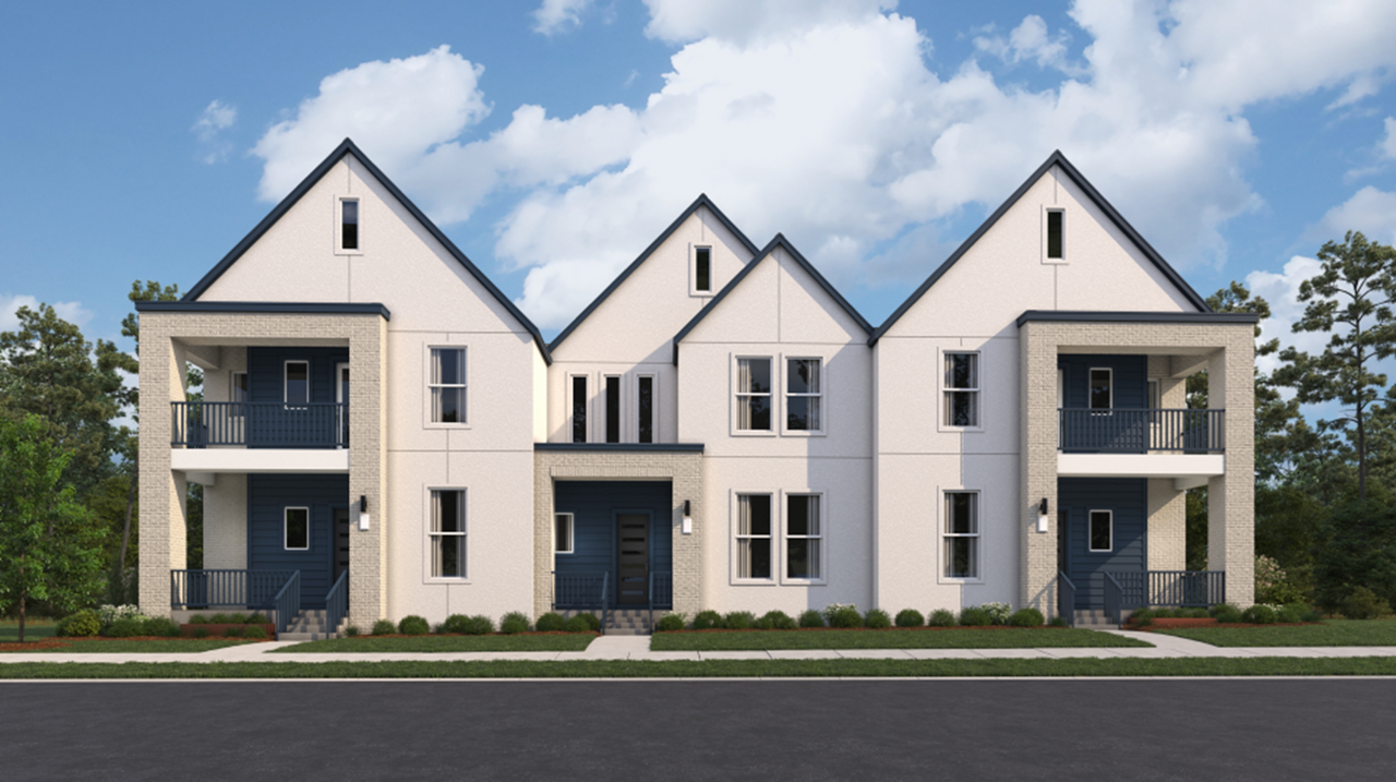 Image 2 of the Mueller: Courtyard Row community in Austin, TX.