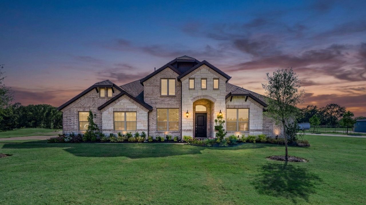 Front exterior of a home in the Lakeview Estates community, located in Canton, TX (Image 2). Front exterior of a home in the Lakeview Estates community, located in Canton, TX (Image 2).