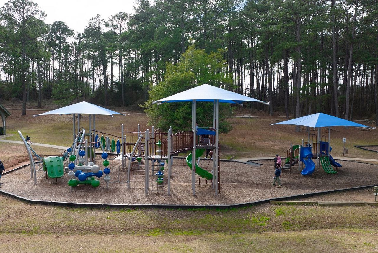 Conyers Aerial Pine Log Park 3of3