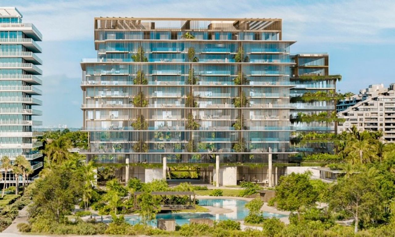 Condo located in 301 Key Biscayne, Key Biscayne, highlighting architectural design (Image 2).