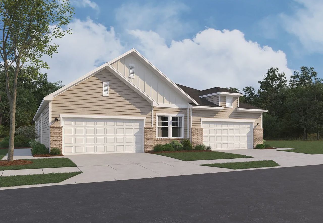 Front exterior of a home in the Hanford Landing community, located in Graham, NC (Image 2).