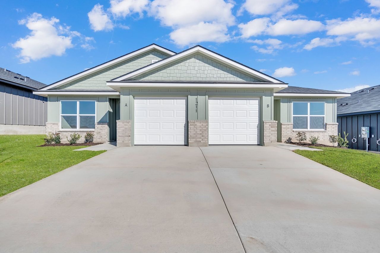 Front exterior of a home in the Freedom Ranch Duplexes community, located in Copperas Cove, TX (Image 2).