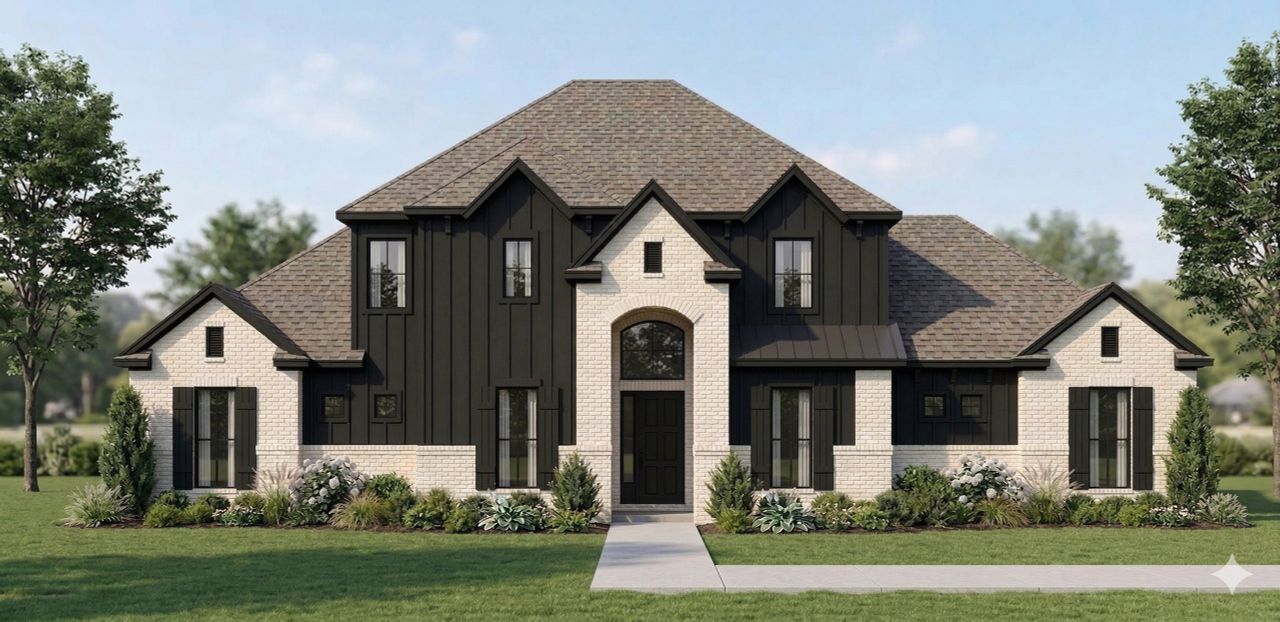Front exterior of a home in the South Meadow community, located in Melissa, TX (Image 2).