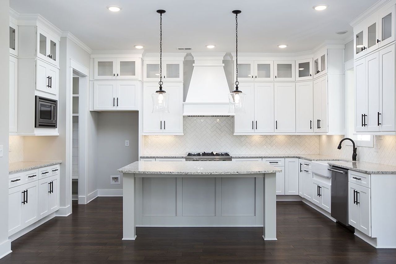 A showcase of a new construction home by Leland Homes, highlighting their design and quality (Image 2).