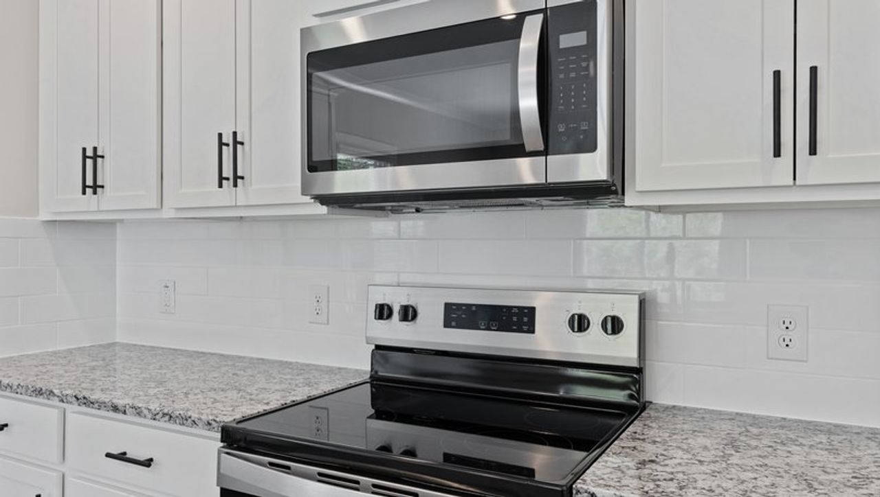 Detail shot of the kitchen