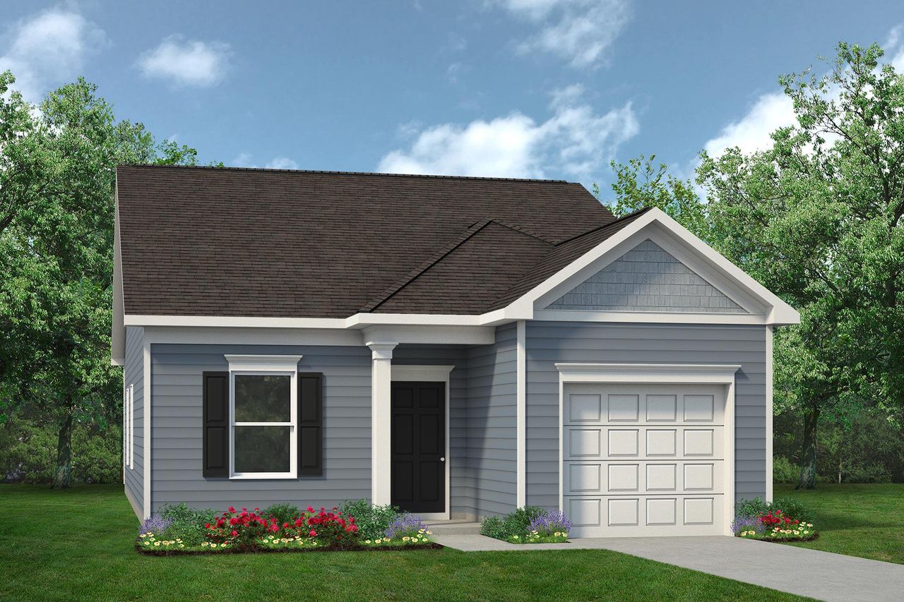 Front exterior of a home in the Elliott Crossing community, located in Thomaston, GA (Image 2).