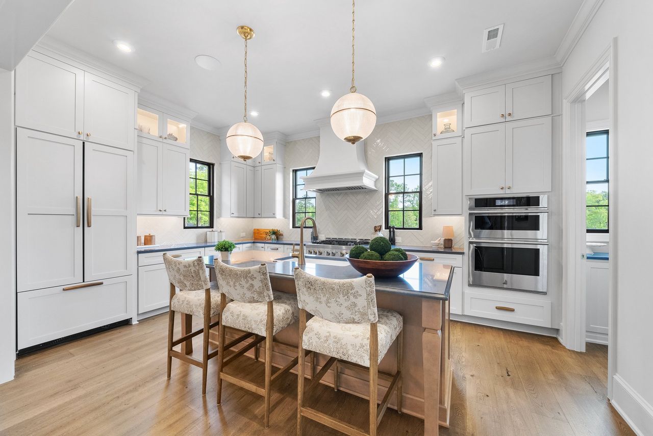 Furnished interior in a model home at Pinecrest in Durham (Image 2).