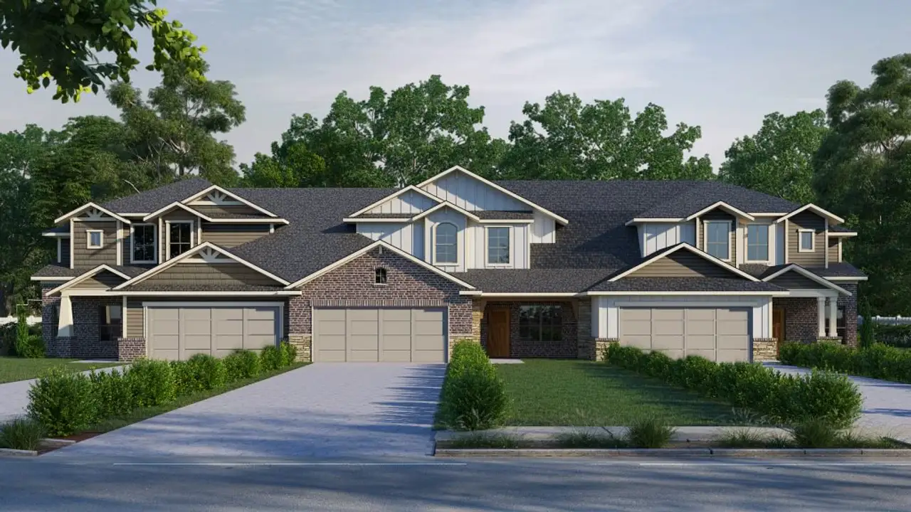 Front exterior of a home in the Edgewood Estates community, located in Midlothian, TX (Image 2).