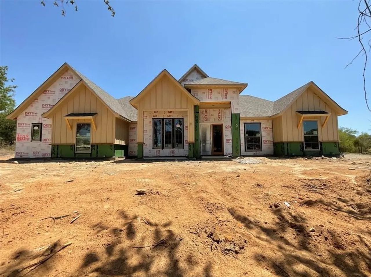 Front exterior of a home in the Shady Creek Estates community, located in Azle, TX (Image 2).