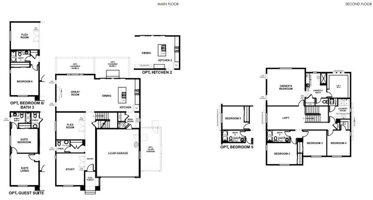 2D floor plan layout of this home in Parkdale, Erie, CO (Image 2).