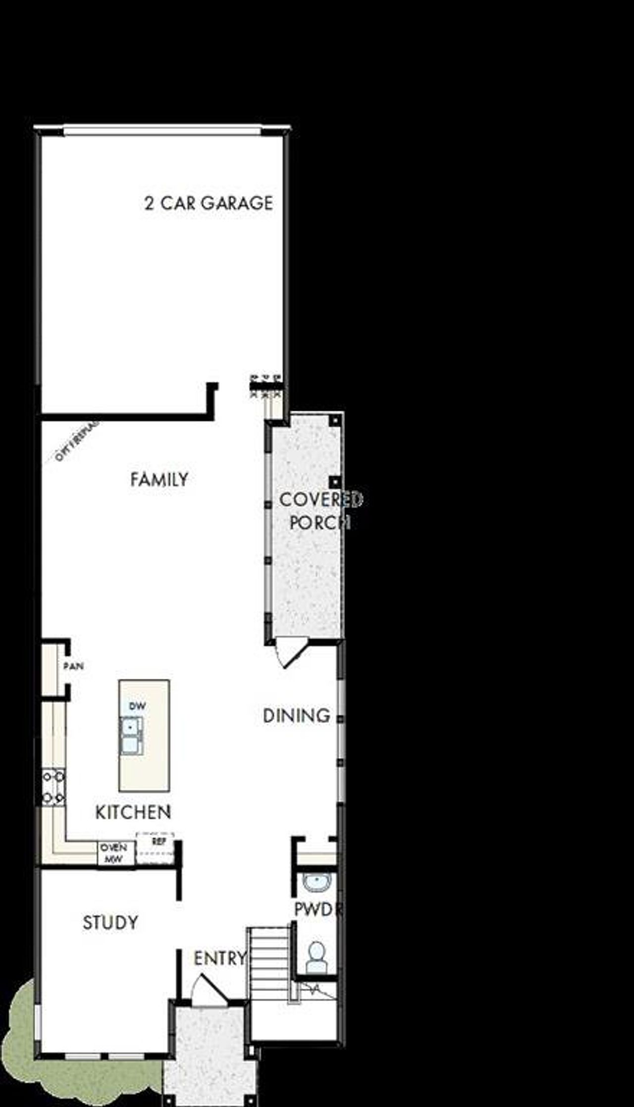 View of room layout