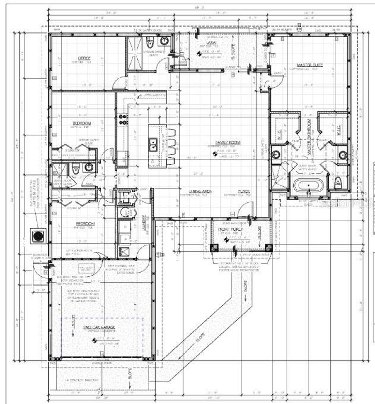 2D floor plan layout of this home in , North Port, FL (Image 2).