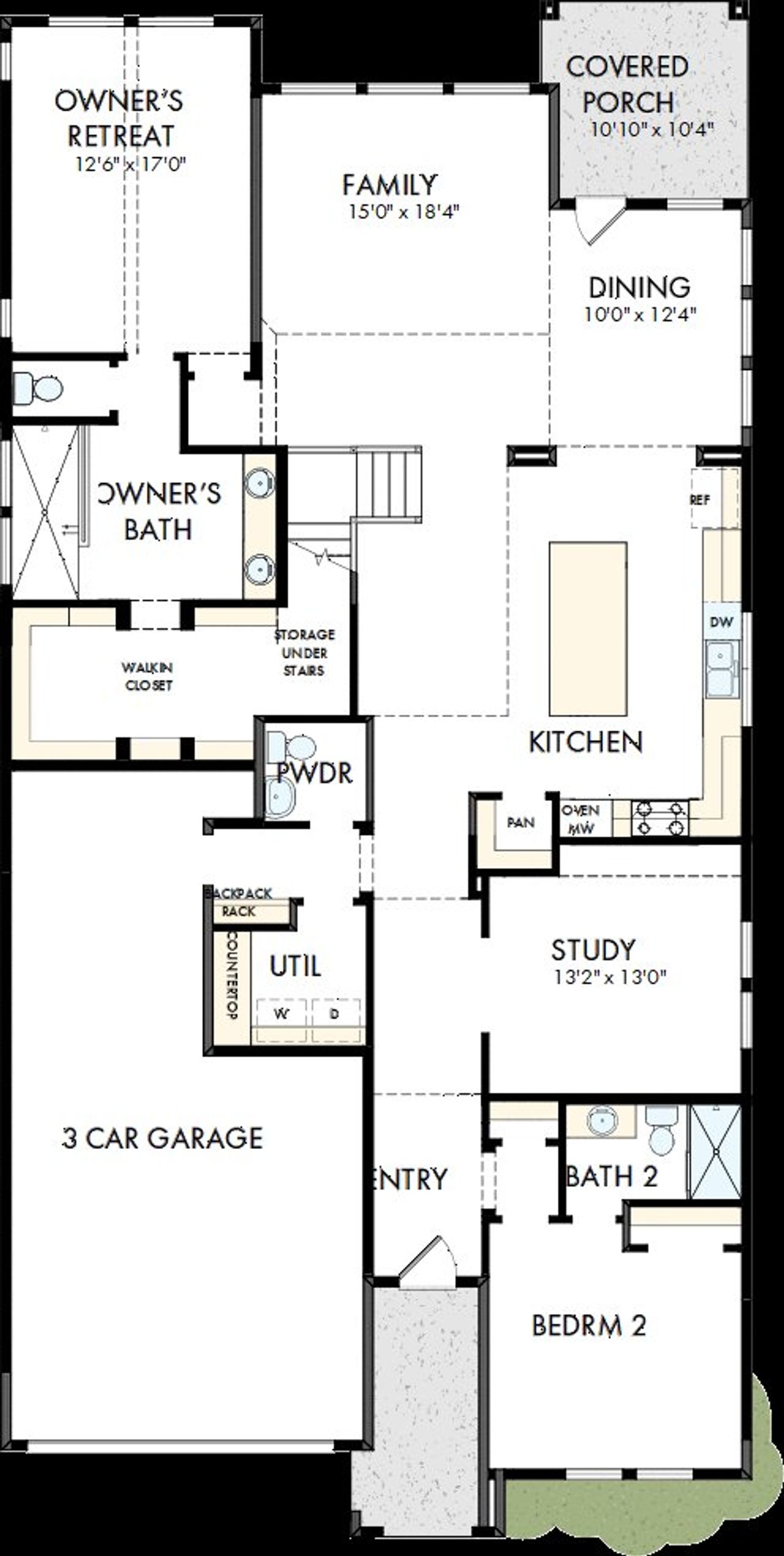 2D floor plan layout of this home in Mustang Lakes, Celina, TX (Image 2). 2D floor plan layout of this home in Mustang Lakes, Celina, TX (Image 2).