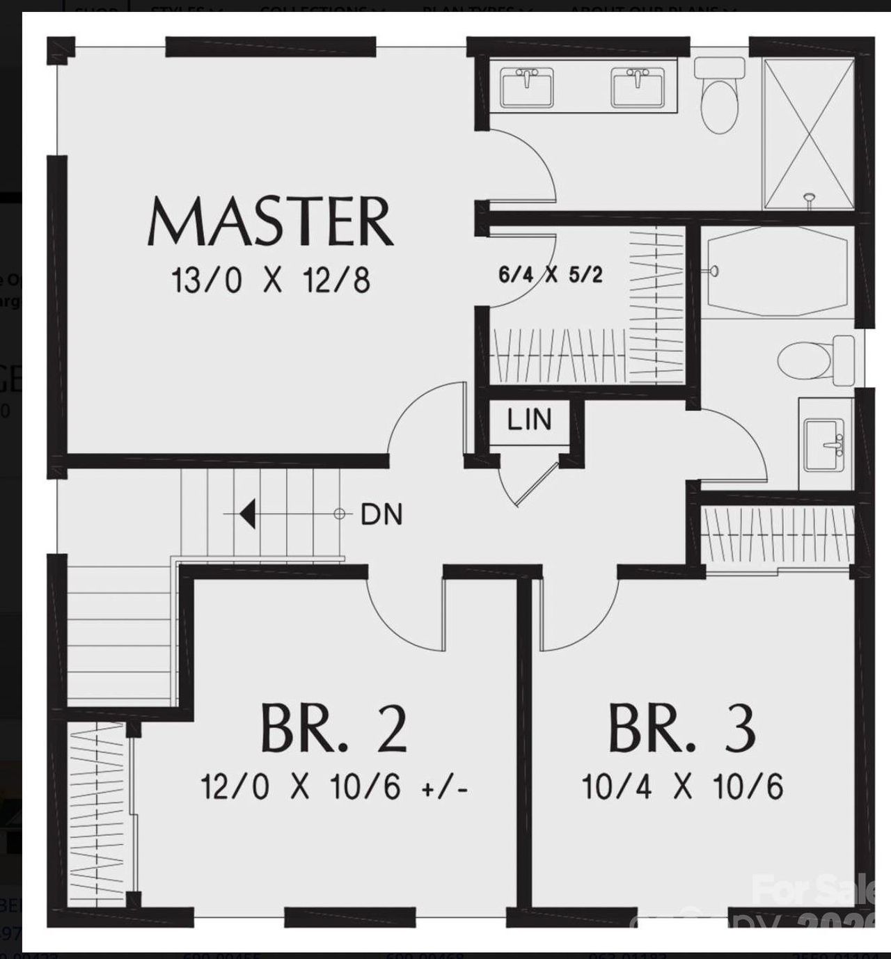 2D floor plan layout of this home in , Gastonia, NC (Image 2).