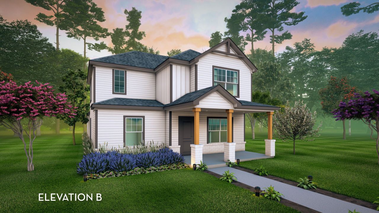 Representative exterior photo of a completed home built from the Ruby by CastleRock Communities in Paramount, Kyle, TX (Image 2).