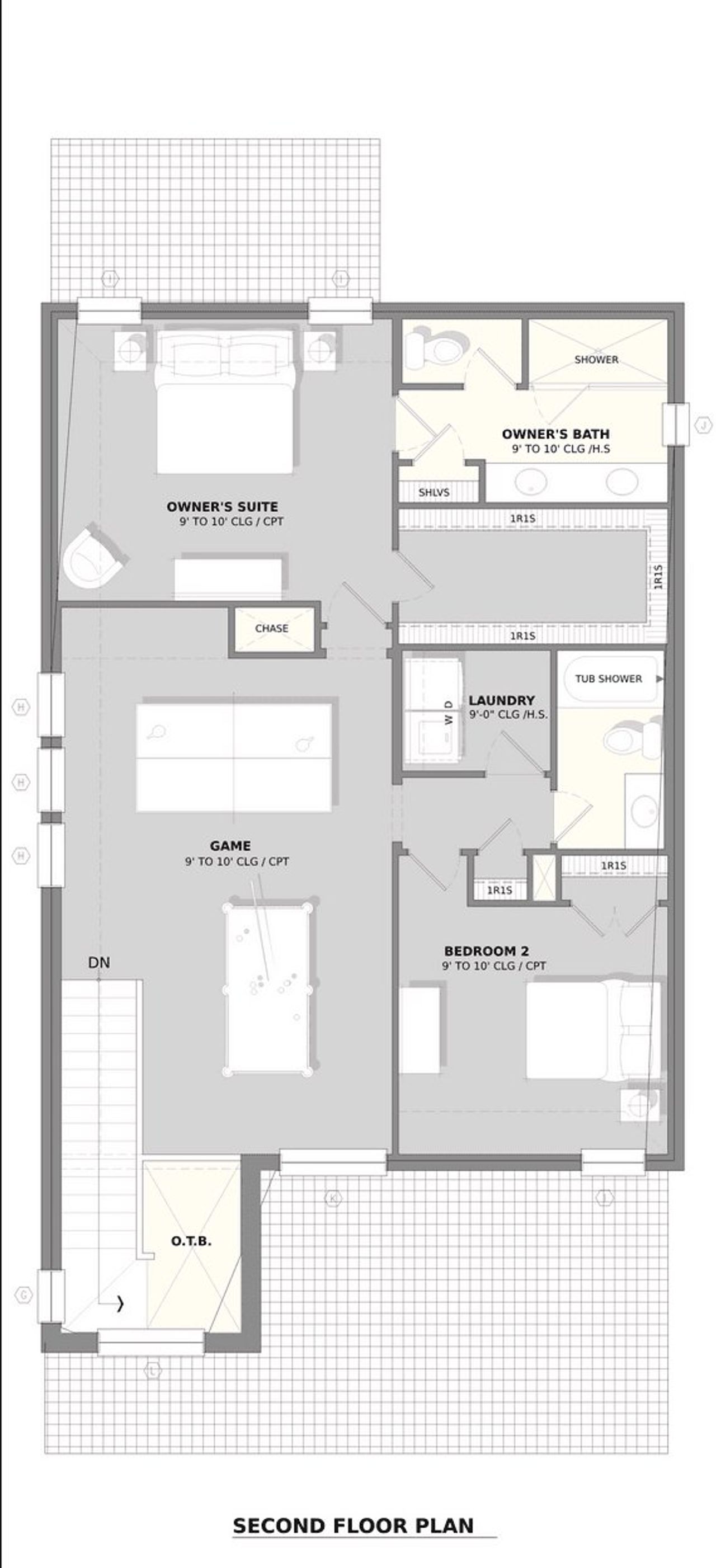 2D floor plan layout of this home in Royal Court, Frisco, TX (Image 2). 2D floor plan layout of this home in Royal Court, Frisco, TX (Image 2).