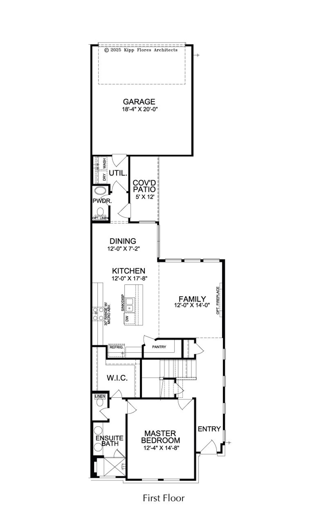 2D floor plan layout of this home in Fields - East Village, Frisco, TX (Image 2). 2D floor plan layout of this home in Fields - East Village, Frisco, TX (Image 2).
