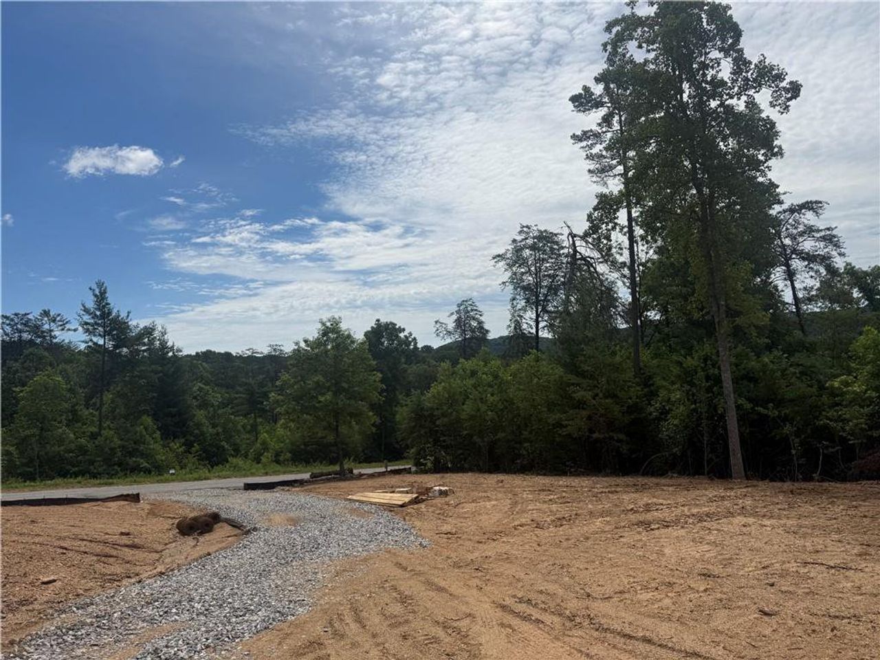 Site preparation for new homesites in Blue Mountain Creek, Morganton (Image 2). Site preparation for new homesites in Blue Mountain Creek, Morganton (Image 2).