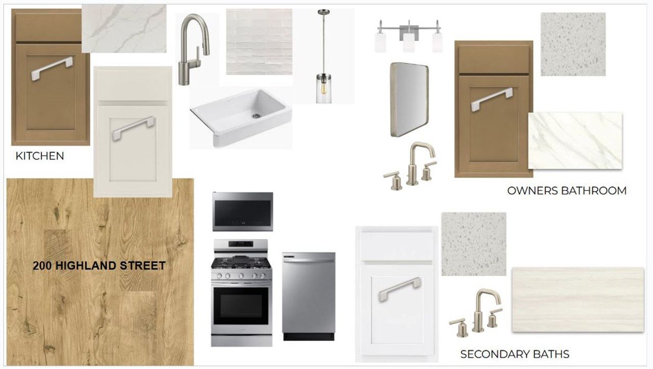 Design selections Design selections