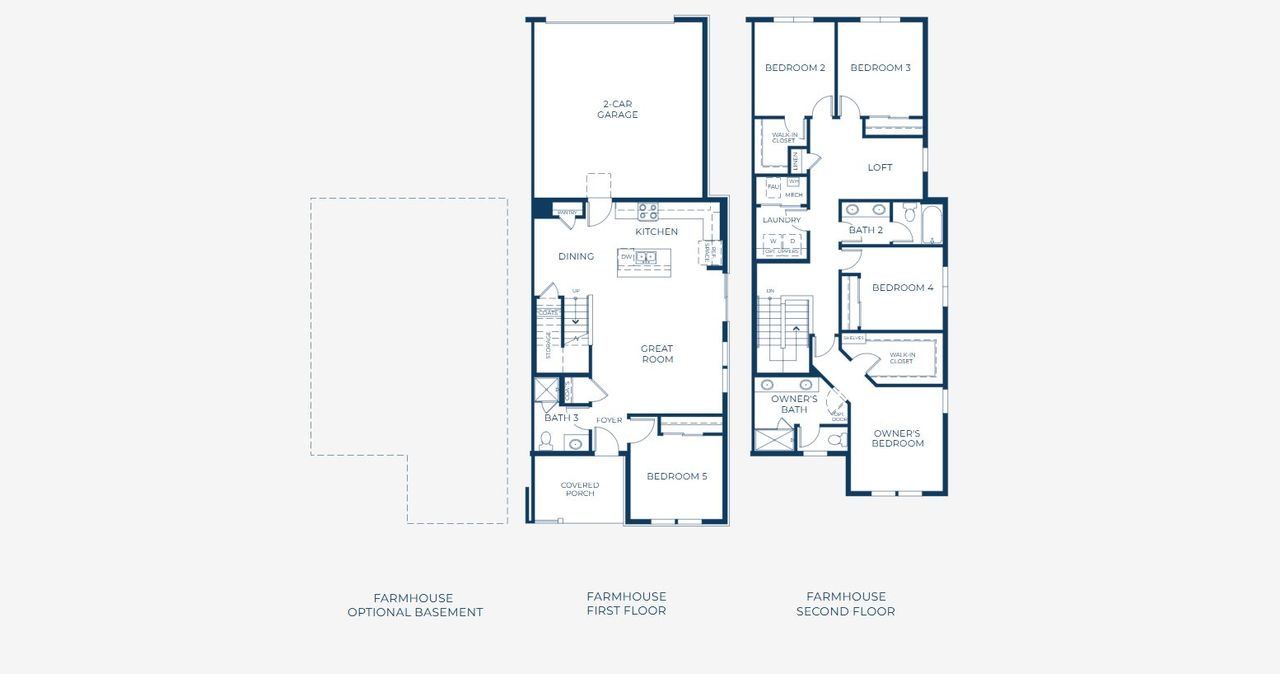 2D floor plan layout of this home in Harvest Crossing, Aurora, CO (Image 2).