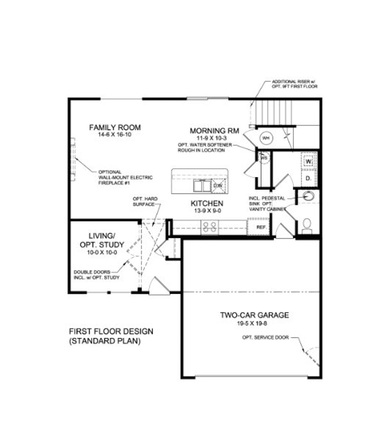 2D floor plan layout for the Wesley by Fischer Homes in Crossvine Estates, Braselton, GA (Image 2). 2D floor plan layout for the Wesley by Fischer Homes in Crossvine Estates, Braselton, GA (Image 2).