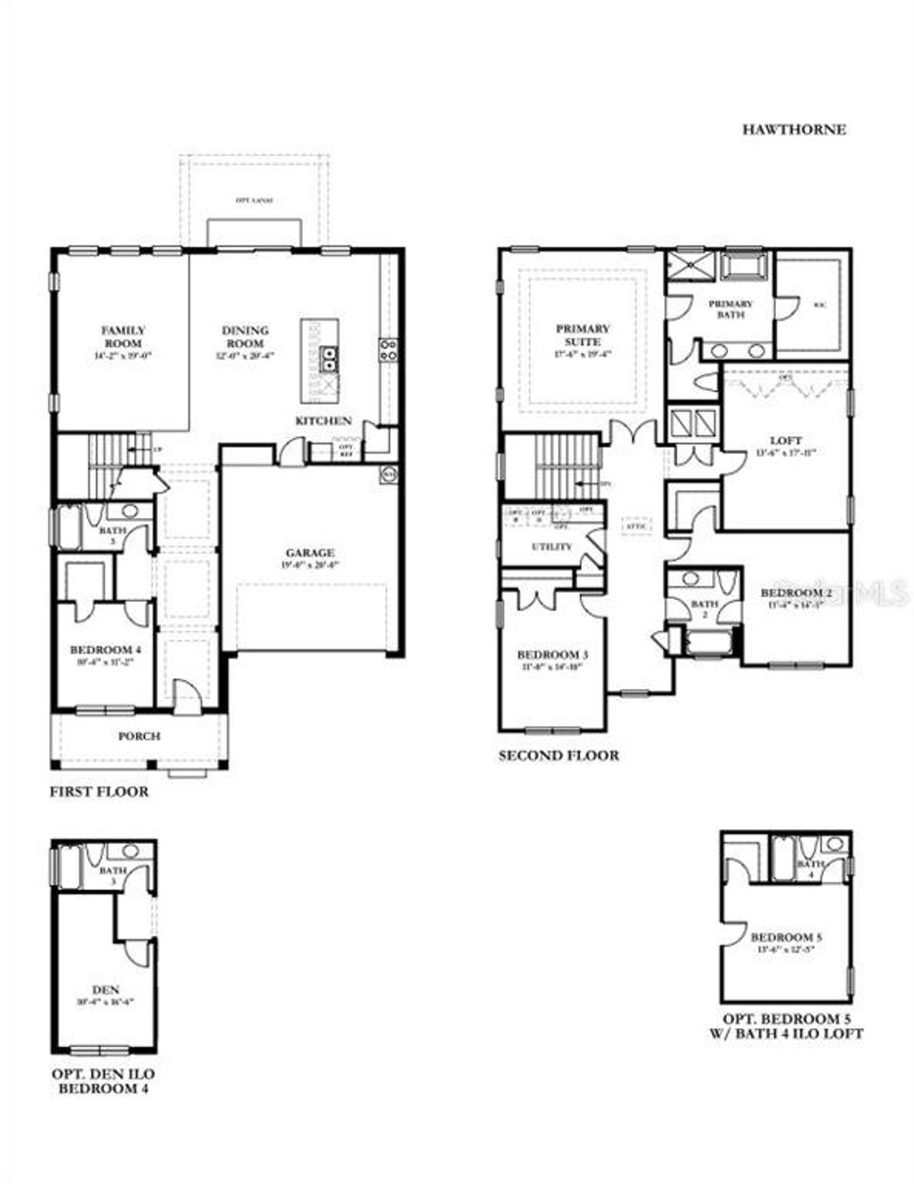 2D floor plan layout of this home in , Tampa, FL (Image 2).