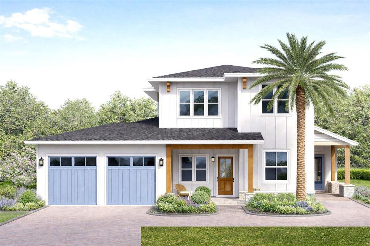 Front exterior of a new home in , Winter Park, FL, highlighting curb appeal (Image 2).