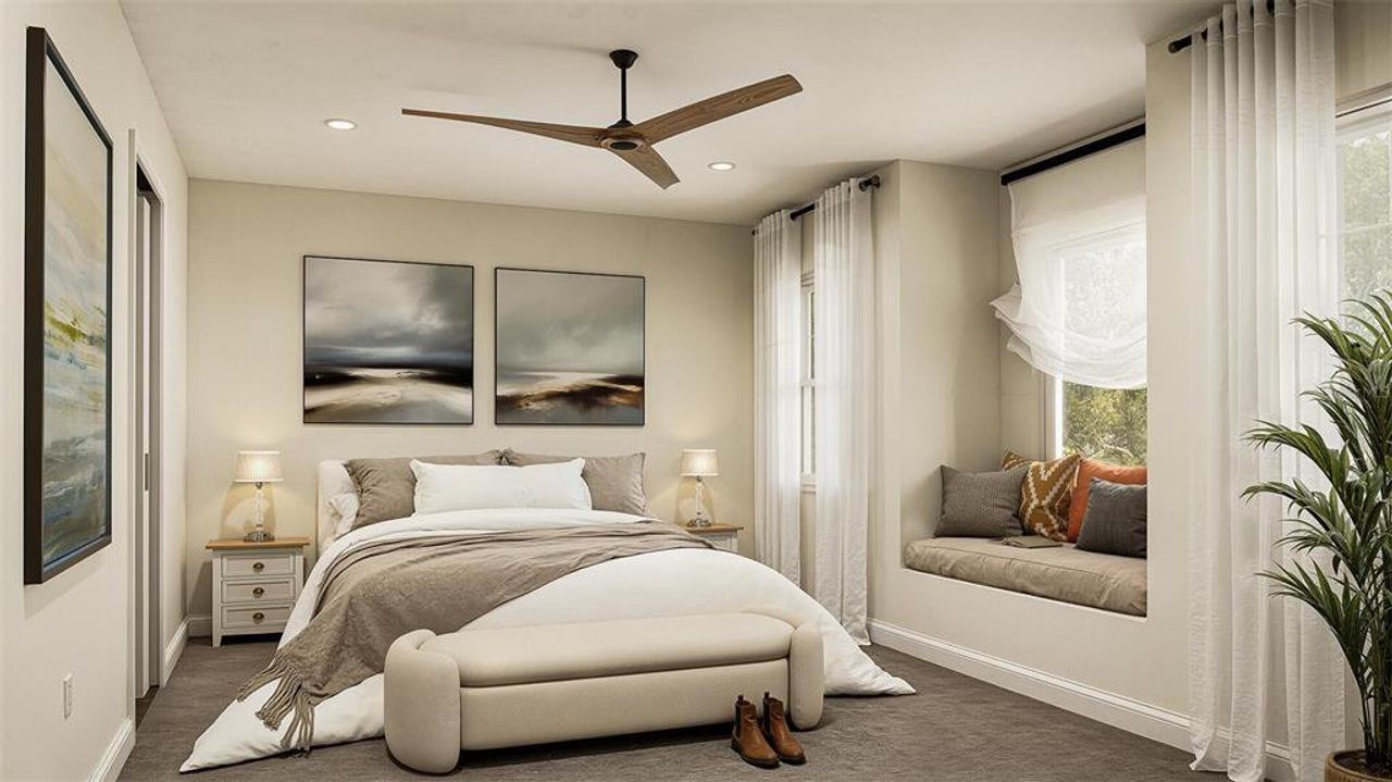 Furnished interior view inside a new home in , Bunnell (Image 2).