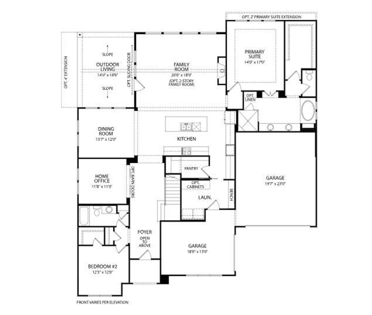 Visualize the thoughtful layout of this home, where every space is crafted for optimal living and entertaining.