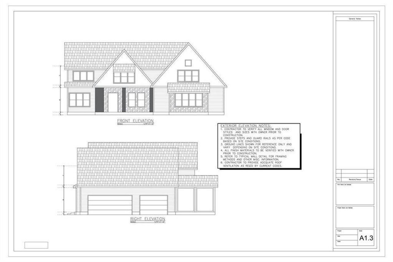 Exterior rendering of this home design in , Winston, GA (Image 2).