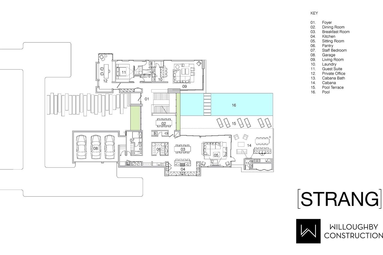 2D floor plan layout for the Bellinzona by Centaur Holdings in Panther National, Palm Beach Gardens, FL (Image 2). 2D floor plan layout for the Bellinzona by Centaur Holdings in Panther National, Palm Beach Gardens, FL (Image 2).