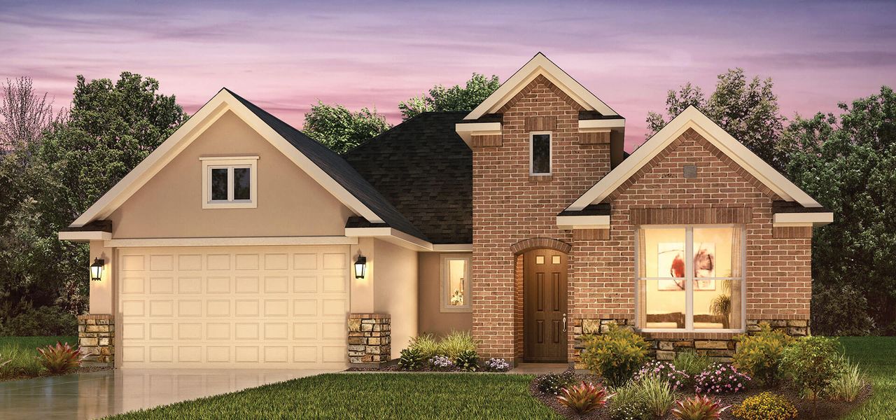 Representative exterior photo of a completed home built from the Weston by Robson Resort Communities in Robson Ranch Texas, Denton, TX (Image 2). Representative exterior photo of a completed home built from the Weston by Robson Resort Communities in Robson Ranch Texas, Denton, TX (Image 2).