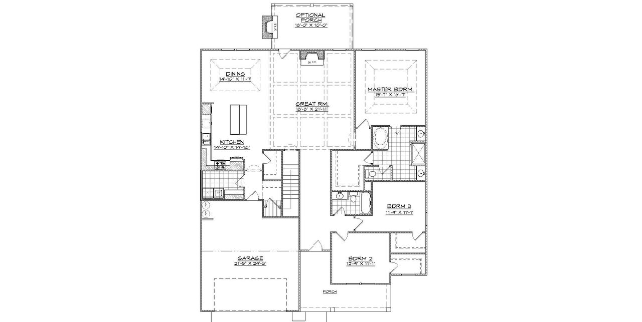 2D floor plan layout of this home in The Sanctuary, Aiken, SC (Image 2). 2D floor plan layout of this home in The Sanctuary, Aiken, SC (Image 2).