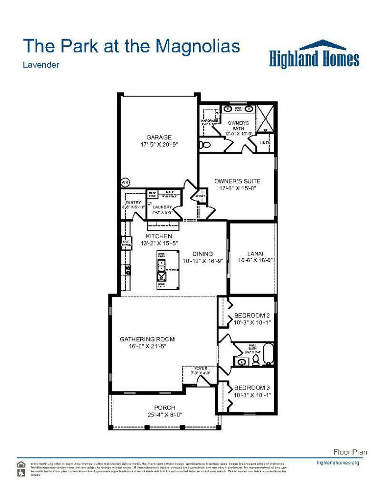 Lavender - Home Layout