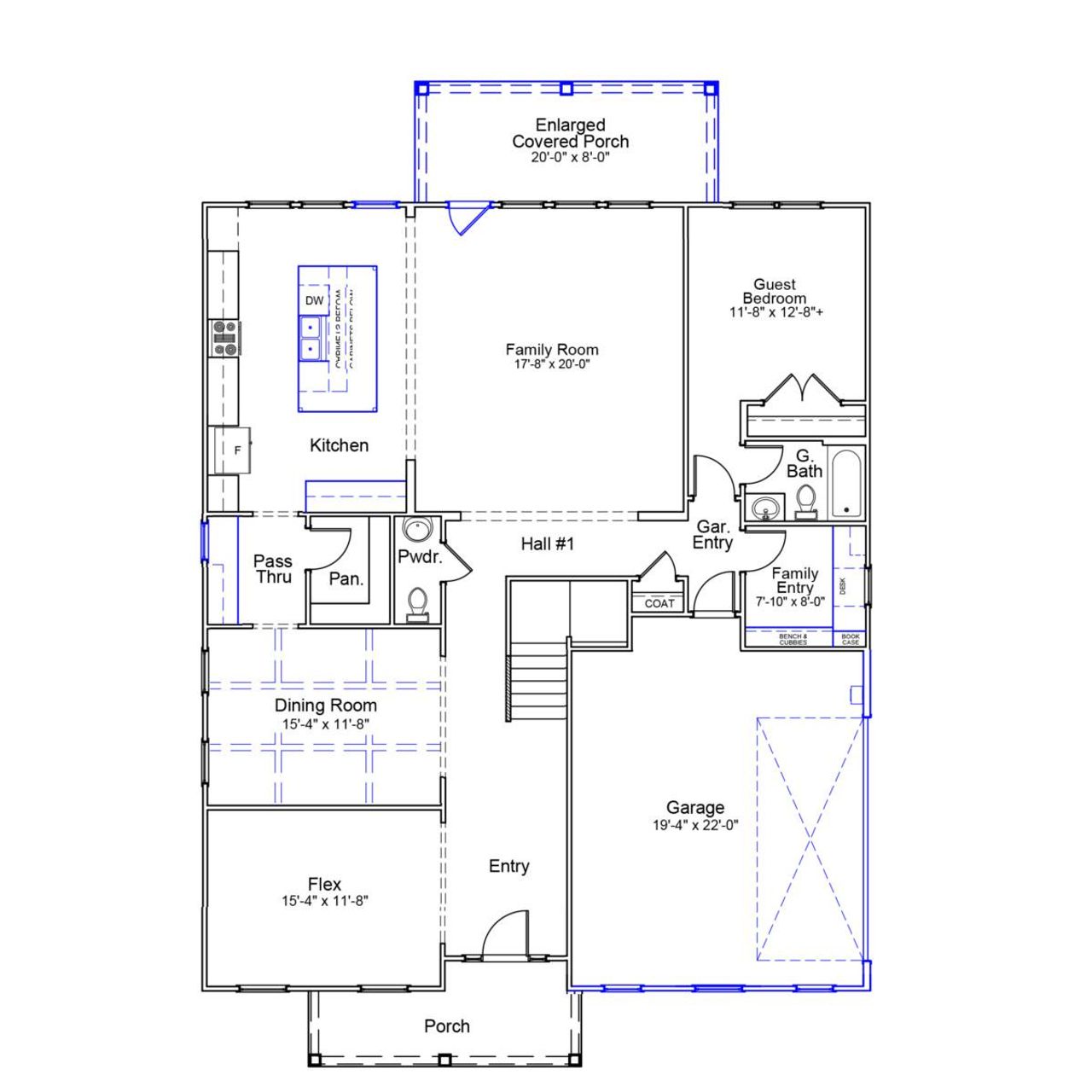 2D floor plan layout of this home in Bens Crossing, Woodruff, SC (Image 2). 2D floor plan layout of this home in Bens Crossing, Woodruff, SC (Image 2).